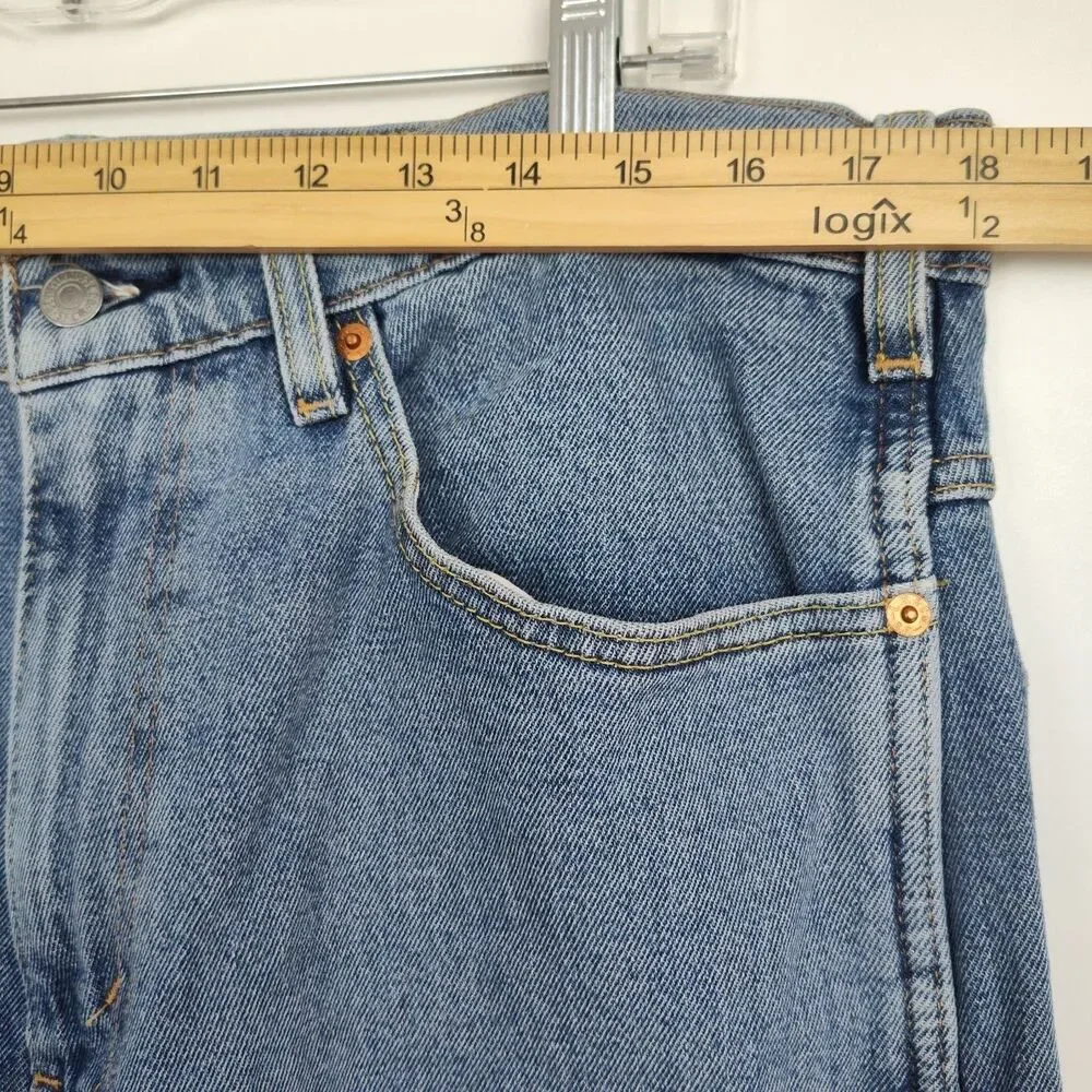 Levi's Straight Leg Jeans Men's Size 36x29 Medium Wash Blue‎